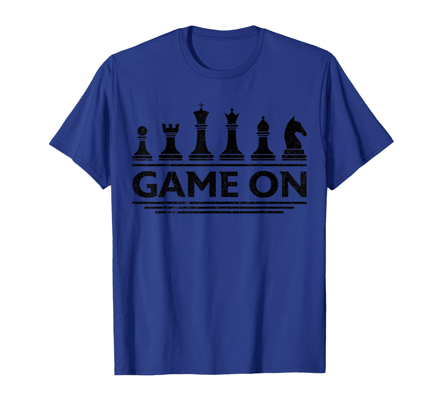 Game On Chess Pieces Funny Board Game Themed Gift Men Kids T-Shirt