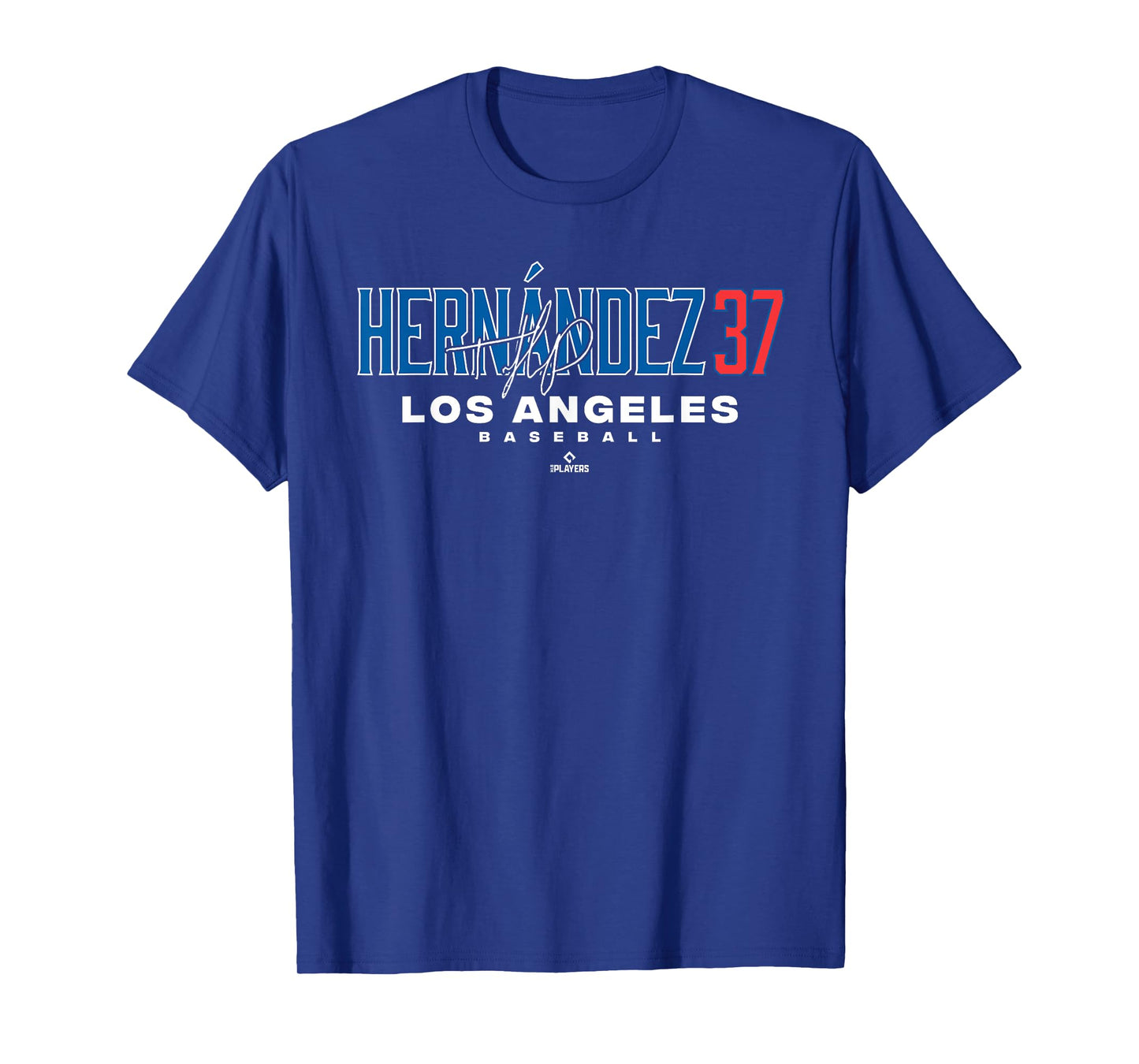 Name Number City Teoscar Hernandez 37 Los Angeles Baseball T-Shirt