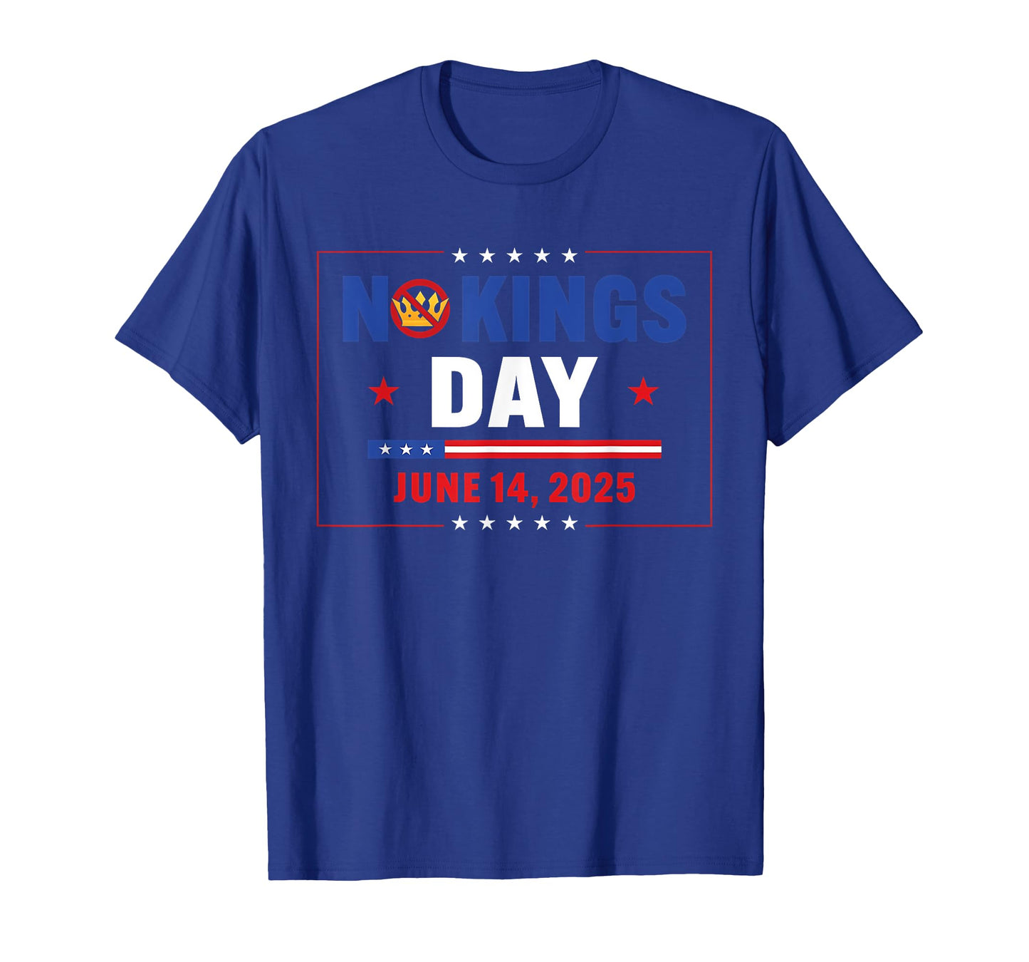 No Kings Day June 14 Rejecting Kings Since 1776 T-Shirt