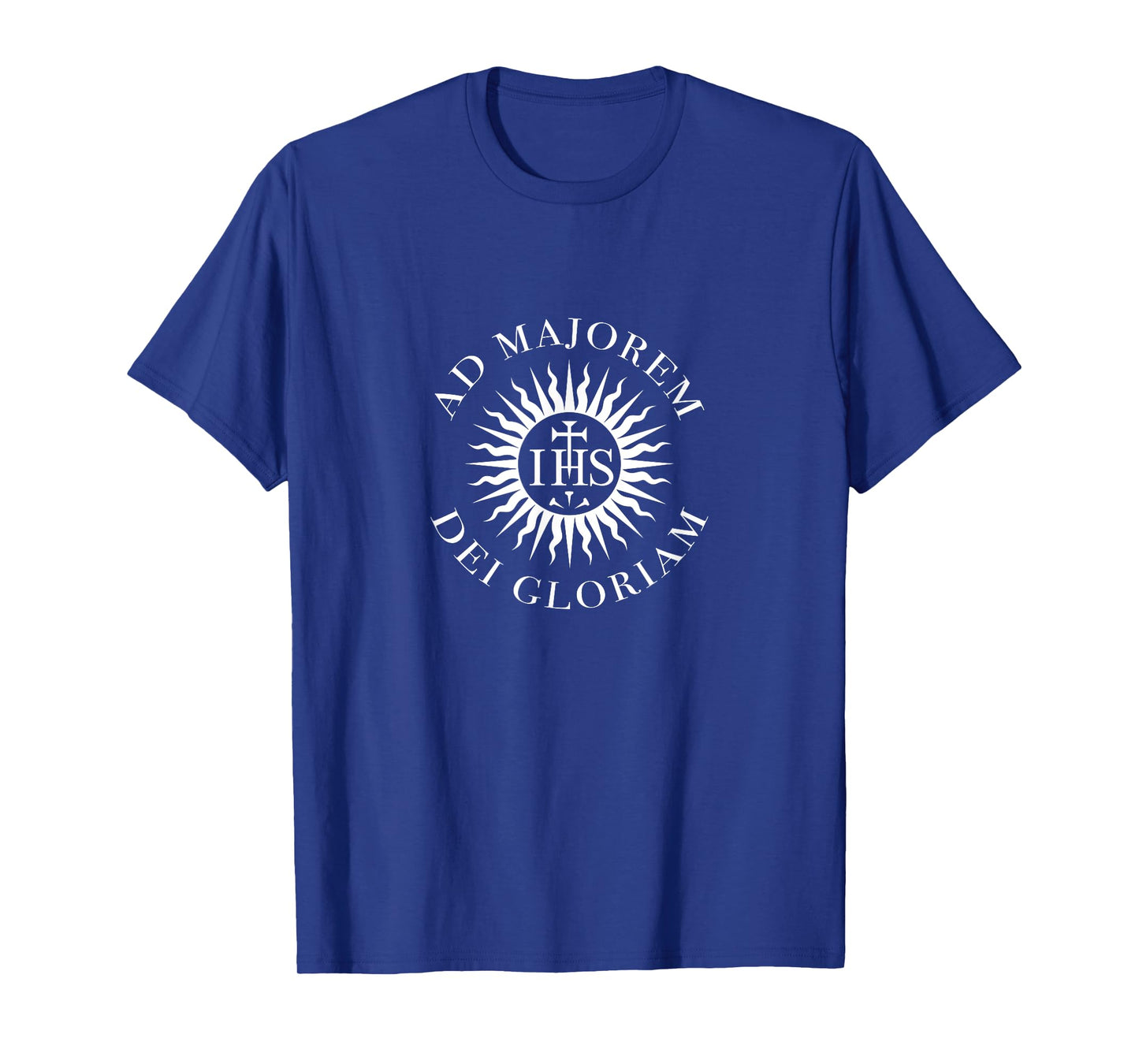 Society of Jesus Jesuit Motto and Crest Catholic T-Shirt