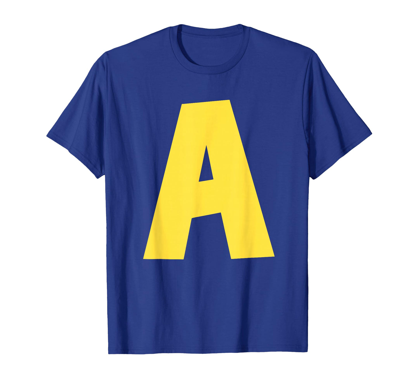 Letter A Funny Group Matching Halloween for Women Men Kids T-Shirt