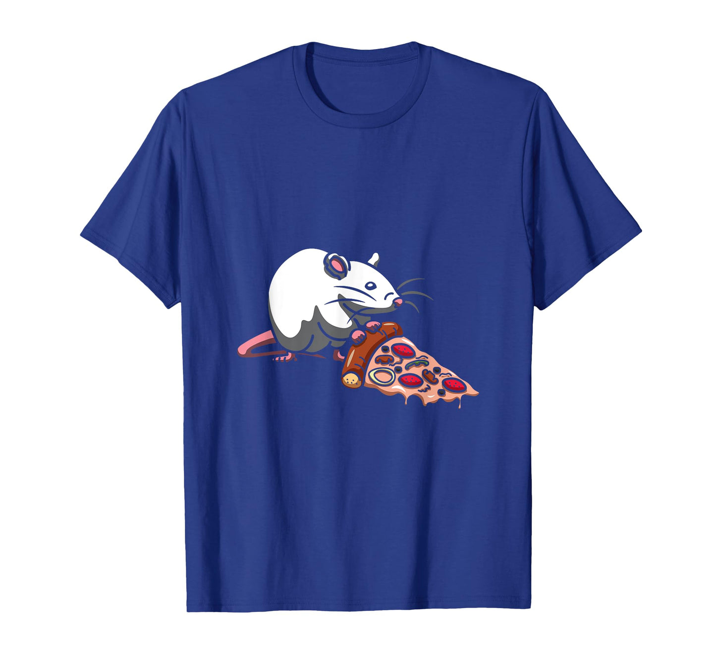 Mouse Rat Italian Dish Pizzetta Baker Foodie Pizza T-Shirt