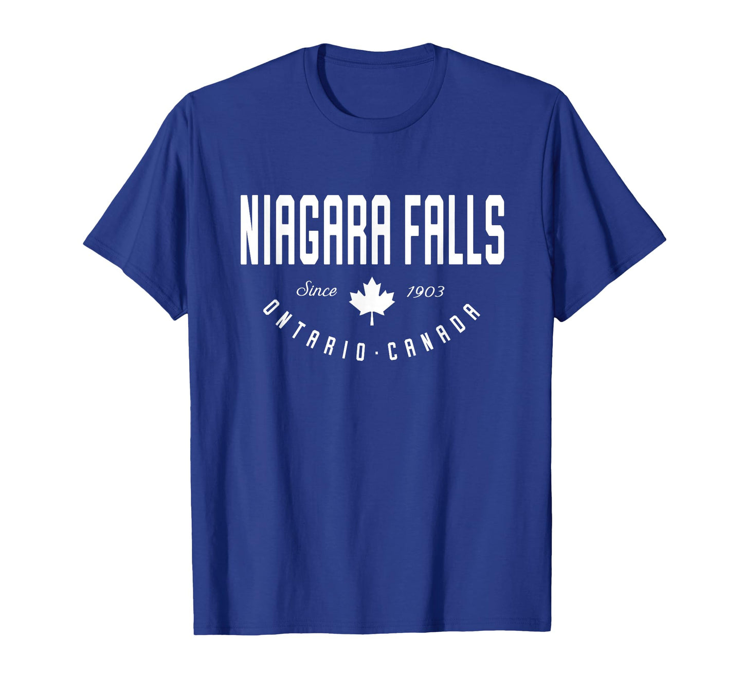 CA Niagara Falls Ontario Canadian Maple Leaf T-Shirt