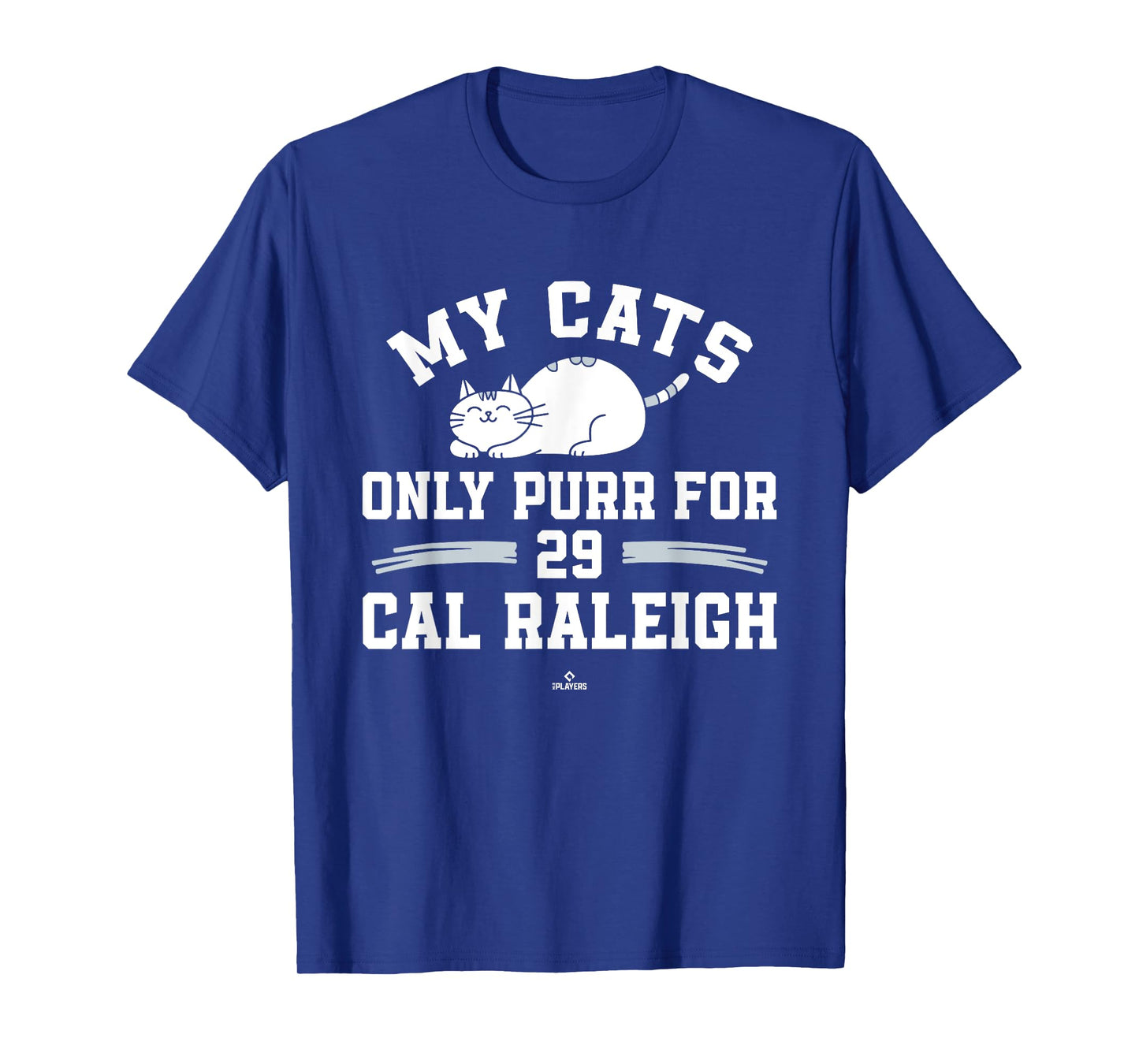 Cat Lovers for Cal Raleigh Seattle Baseball MLBPA Men Women Kids T-Shirt
