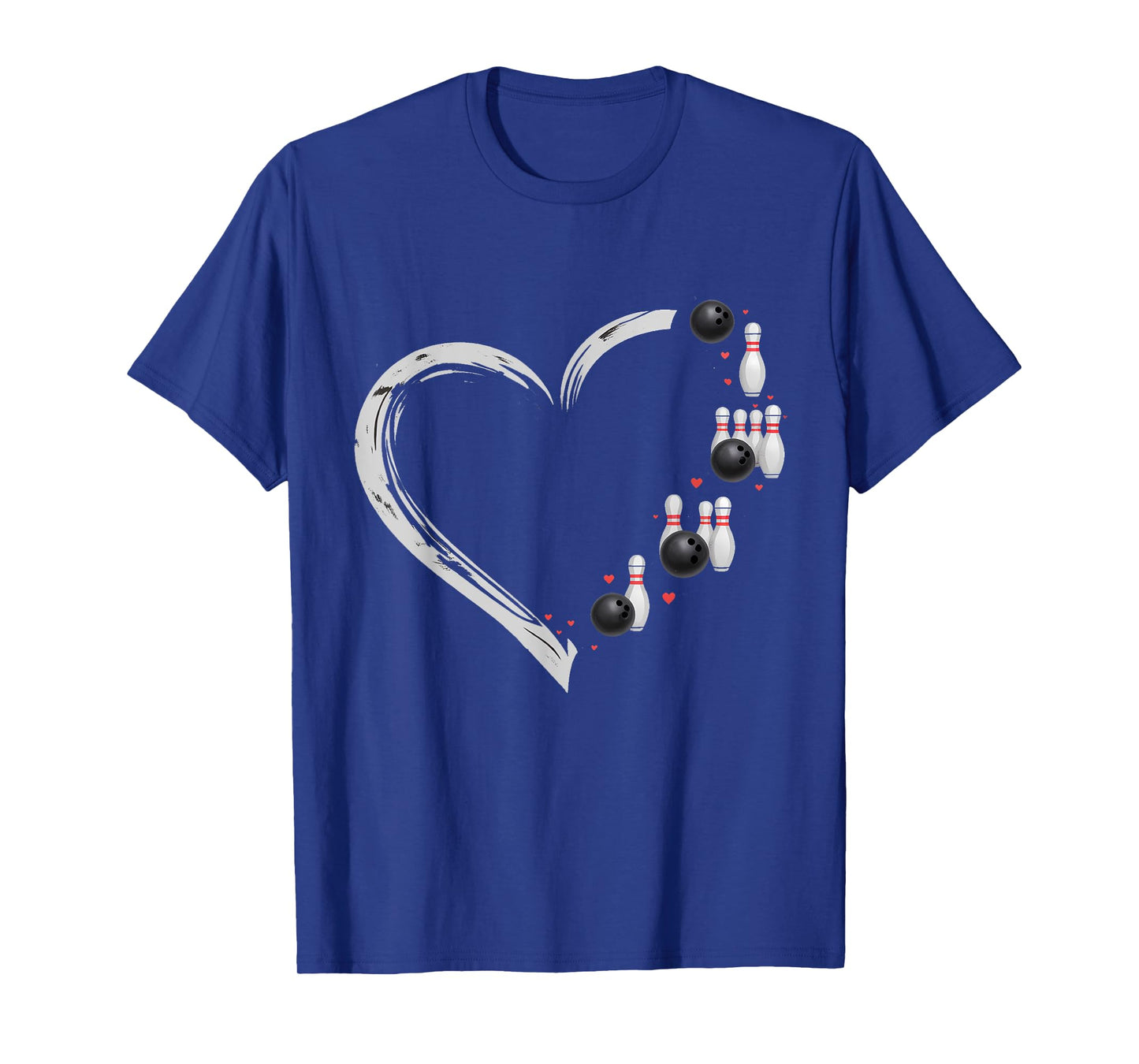 Bowling Shirt Girls Love Team Bowling Vintage T-Shirt