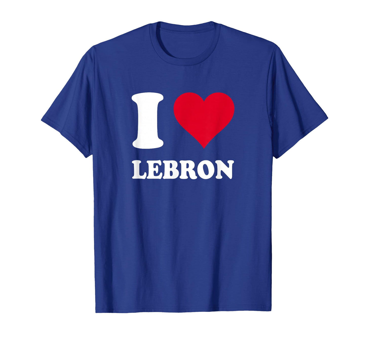 Red Heart I Love Lebron T-Shirt
