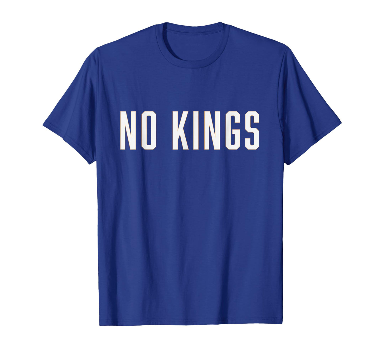 NO KINGS Free Speech and Protest Graphic T-Shirt