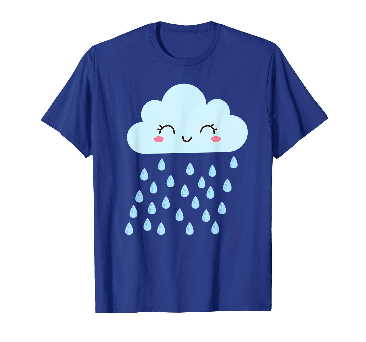 White Cloud Rain Drop Costume Christmas Halloween T-Shirt