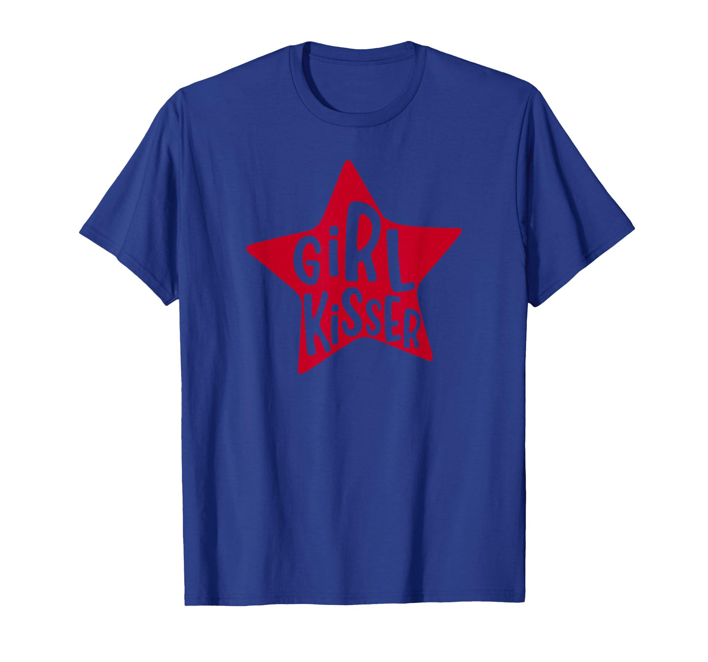Retro Funny Girl Kisser Heart Love Lesbians LGBT Pride Month T-Shirt