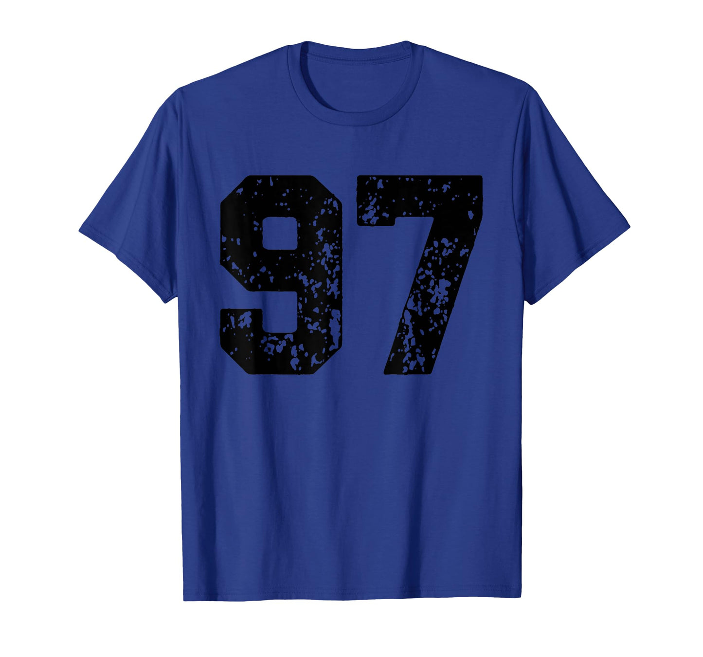 Number 97 Black Best Classic College Style Birthday Funny T-Shirt