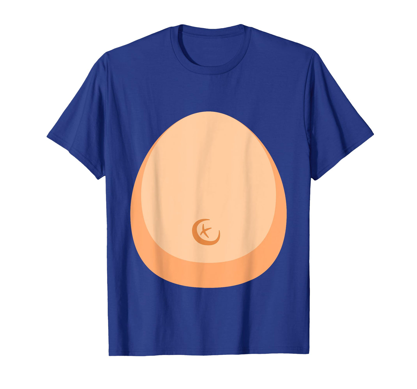 Funny lazy DIY monkey belly costume for halloween party T-Shirt