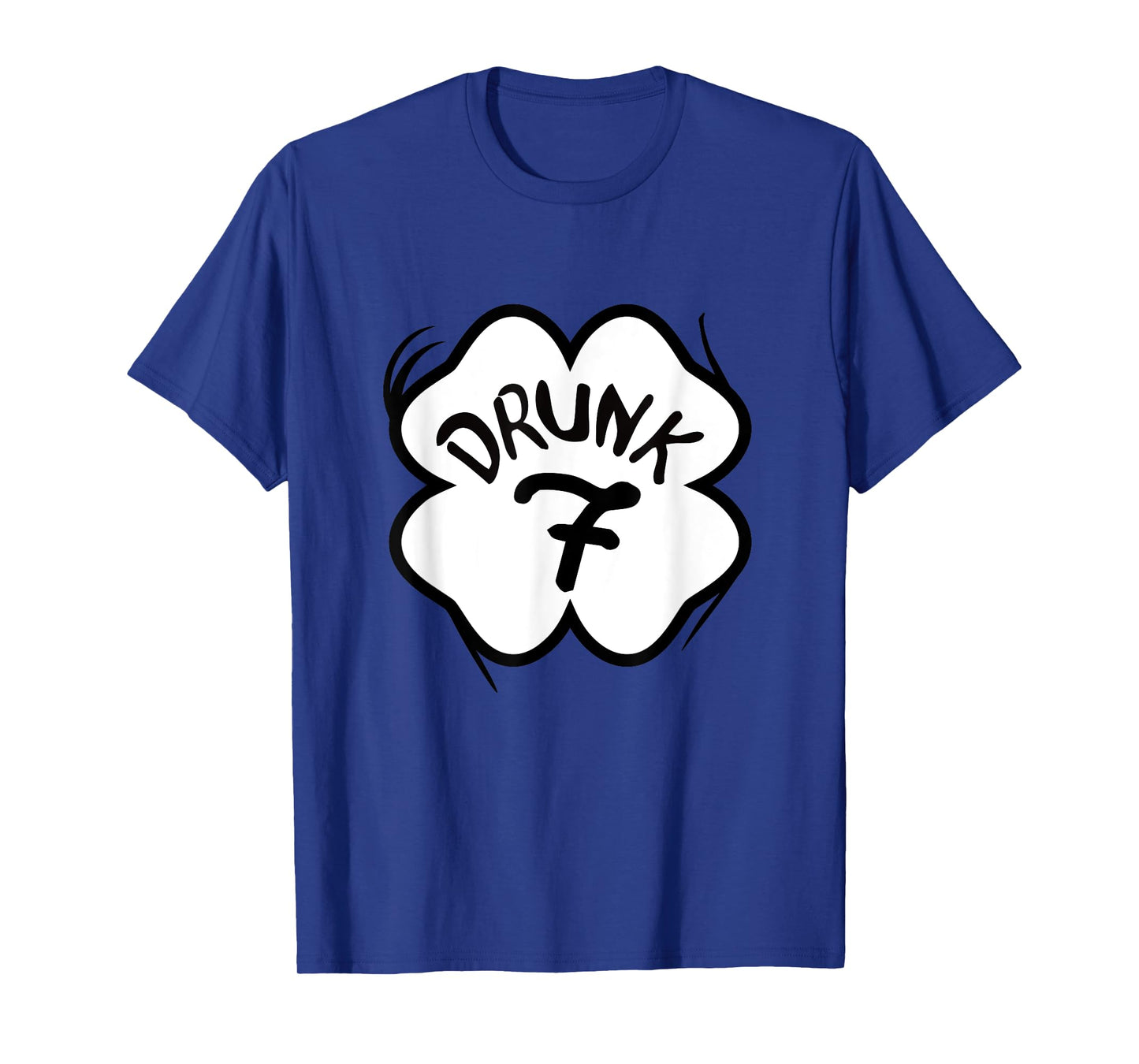 Drunk 7 Shamrock St Pattys Day Tee Bar Crawl Group Matching T-Shirt