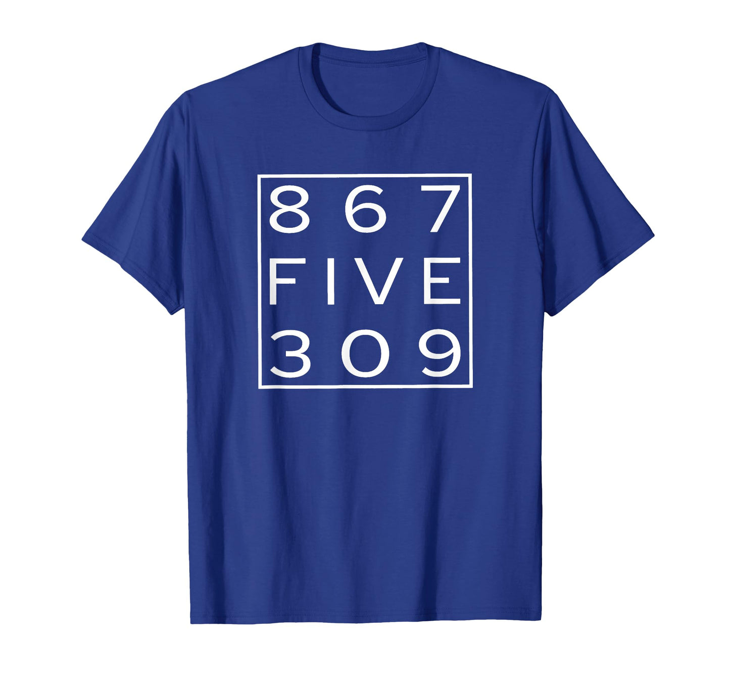 8 6 7 Five 3 0 9 Retro Music 80 T-Shirt