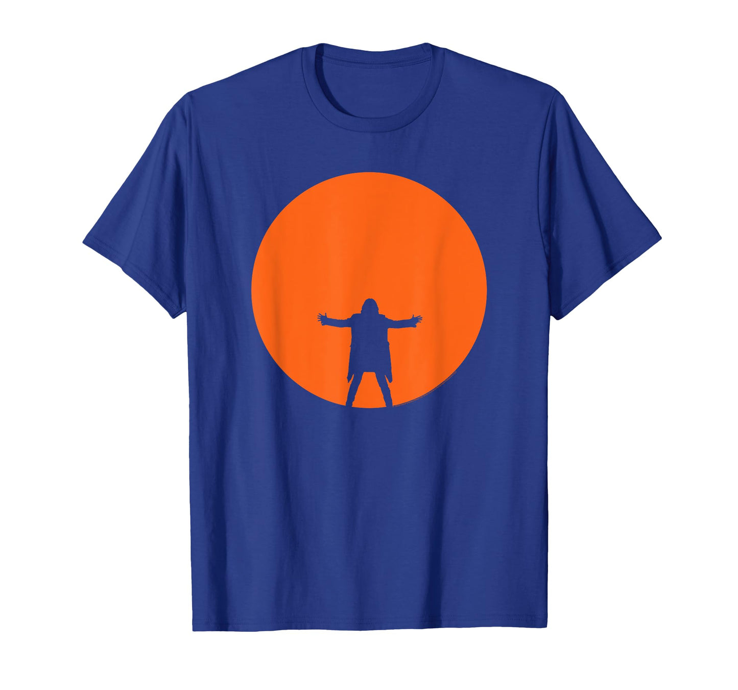 David Gilmour Luck and Strange in Concert Orange Moon T-Shirt