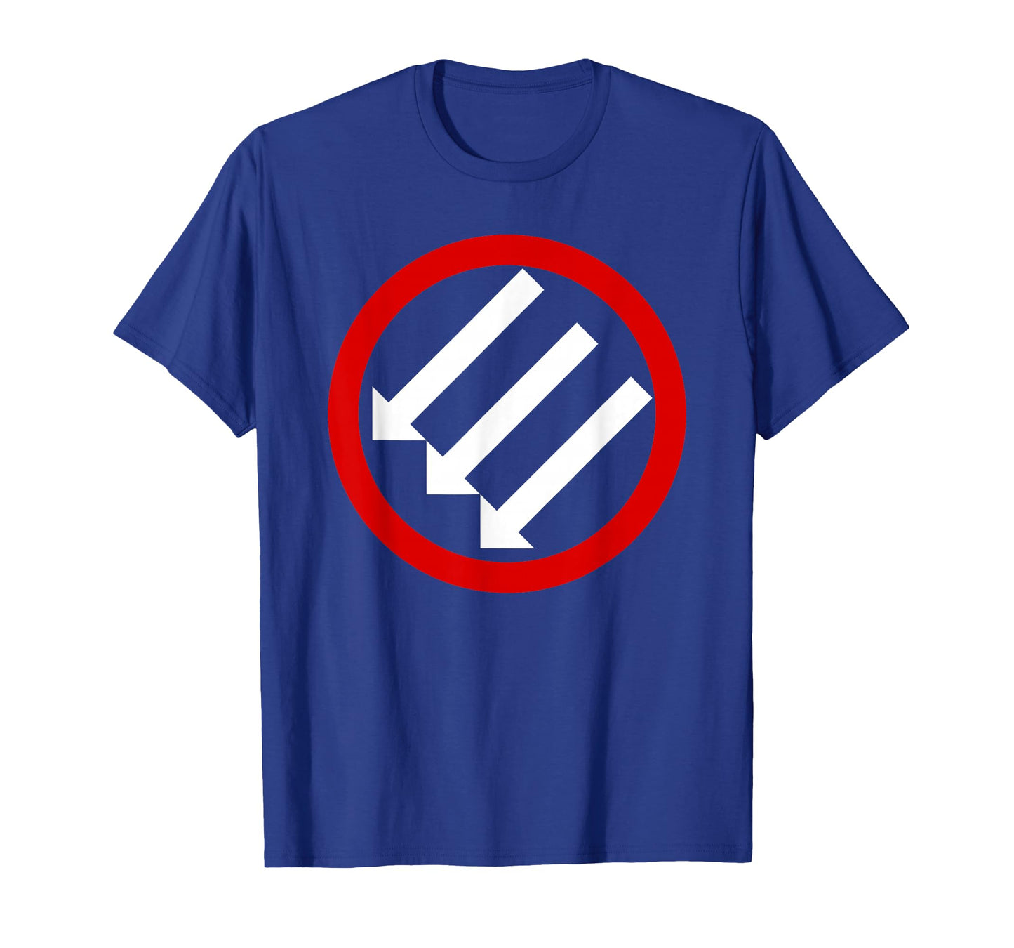 Iron Front - The Three Arrows - Stand Against Fascism T-Shirt