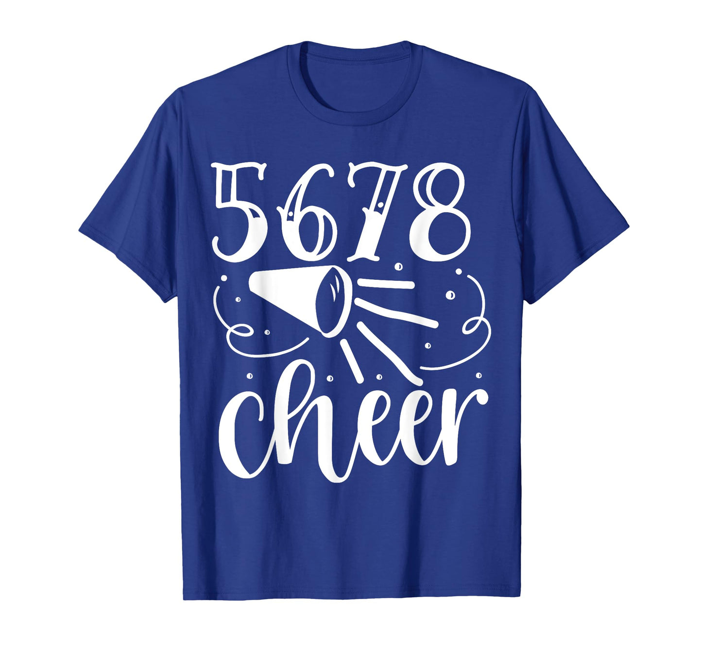 5 6 7 8 Cheer | Cheerleader T-Shirt