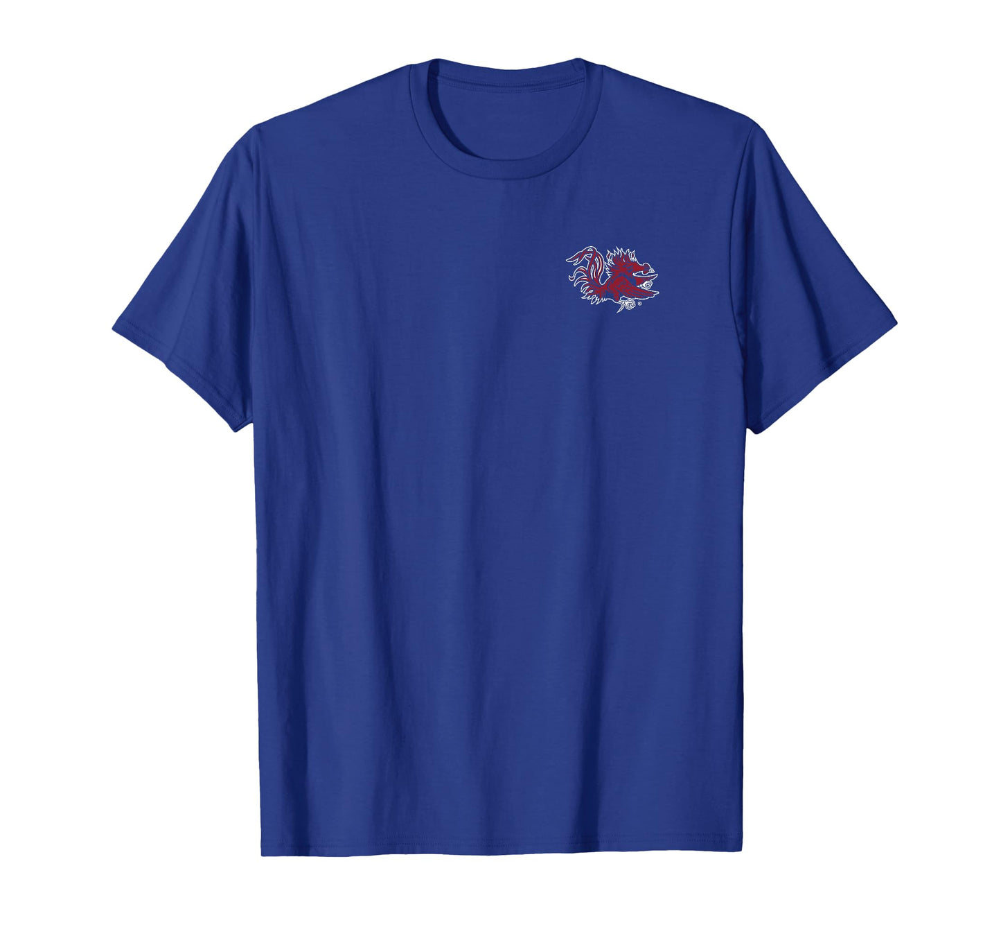 South Carolina Gamecocks Icon Front/Back Black T-Shirt