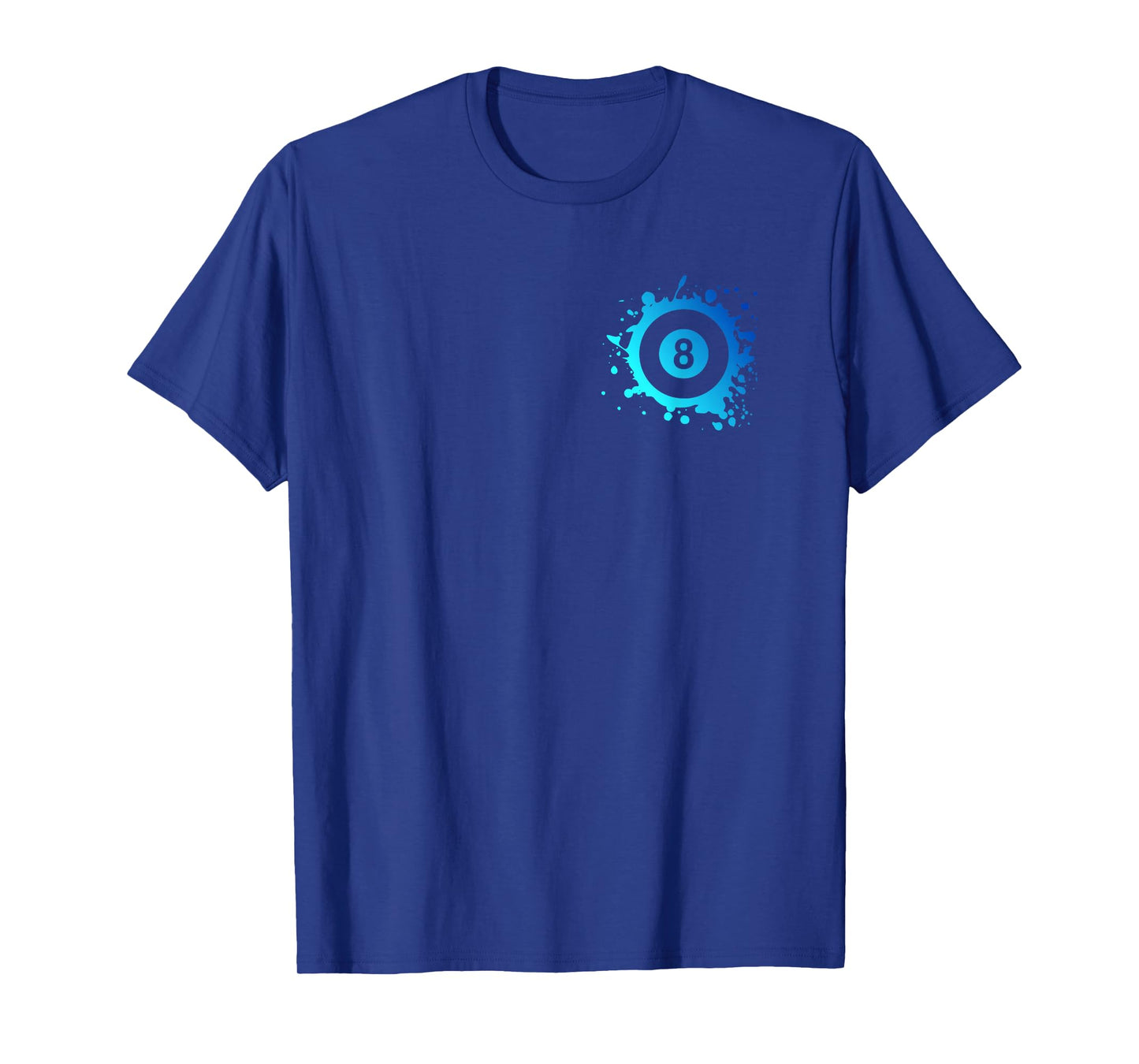Pool Billiards Player Eight Ball Simple Pool T-Shirt
