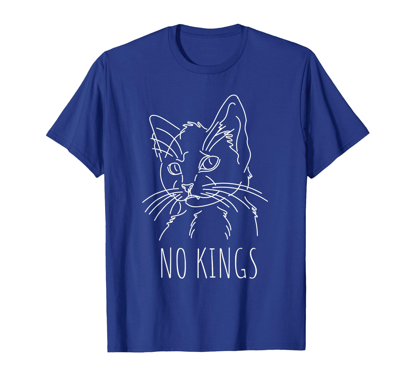 NO Kings Cat Line T-Shirt