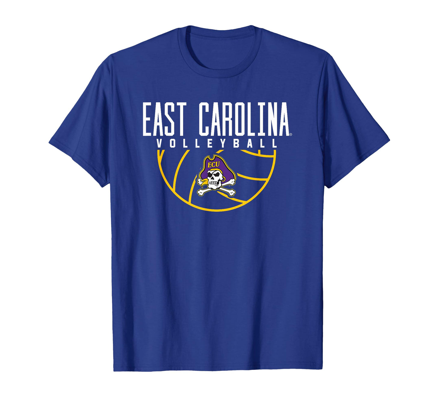East Carolina University ECU Pirates Volleyball Arch T-Shirt