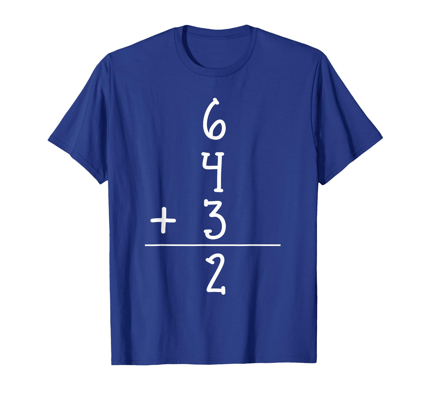 Funny Baseball Gift 6+4+3 2 baseball Double Play T-Shirt