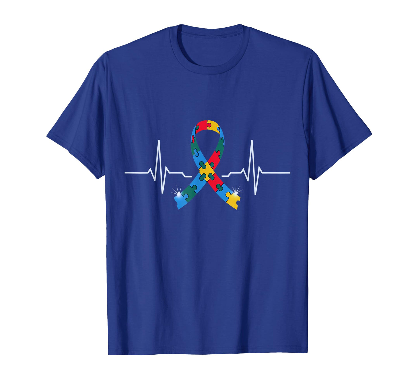 Love Heart Puzzle Acceptance Men Women Kids Autism Awareness T-Shirt