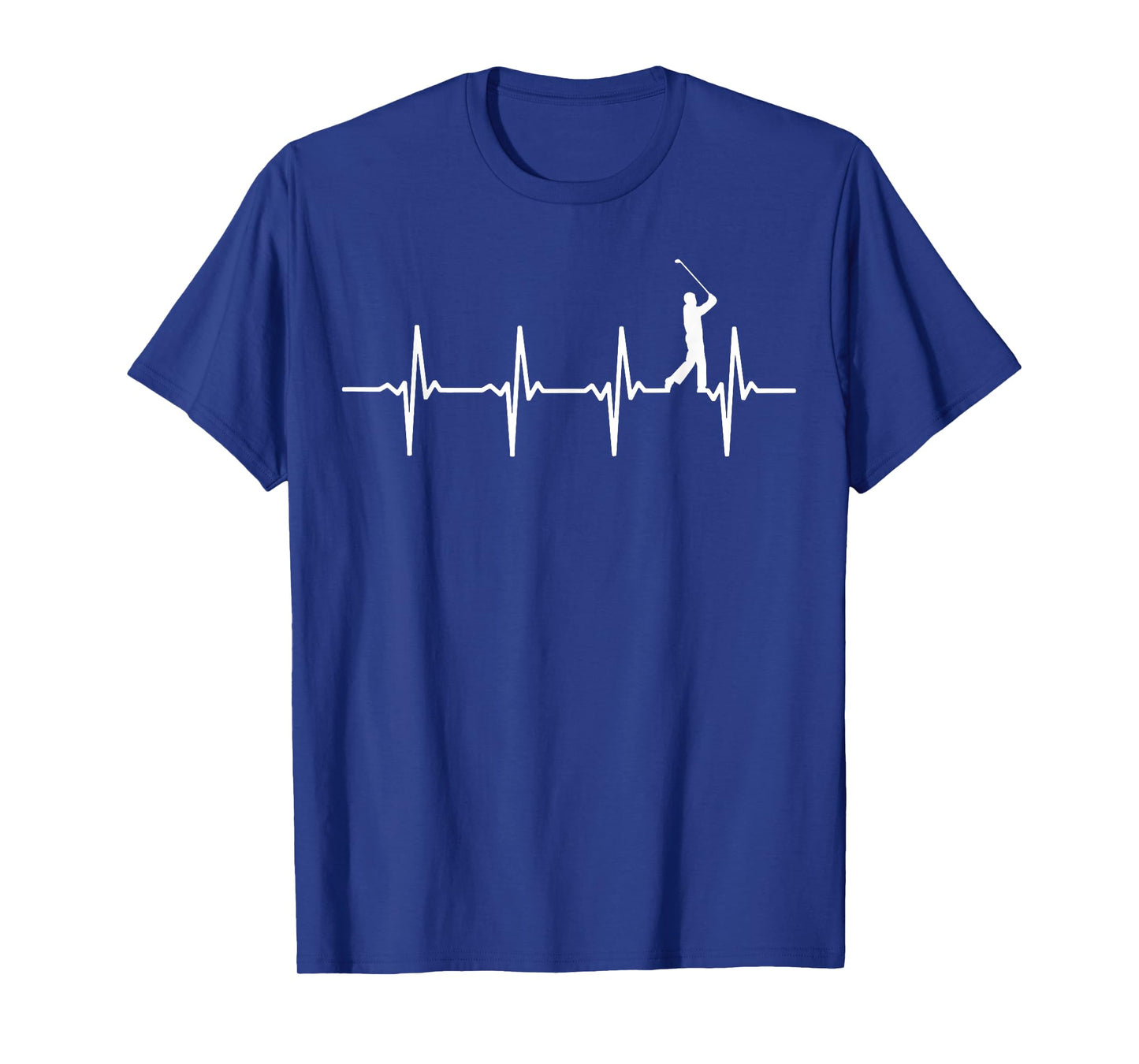 Golf heartbeat t-shirt for golfers T-Shirt