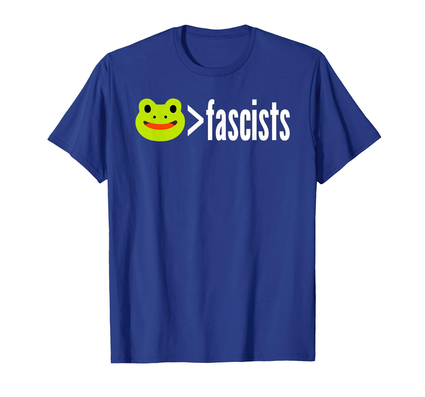 Portland Frog Greater Than Fascists T-Shirt