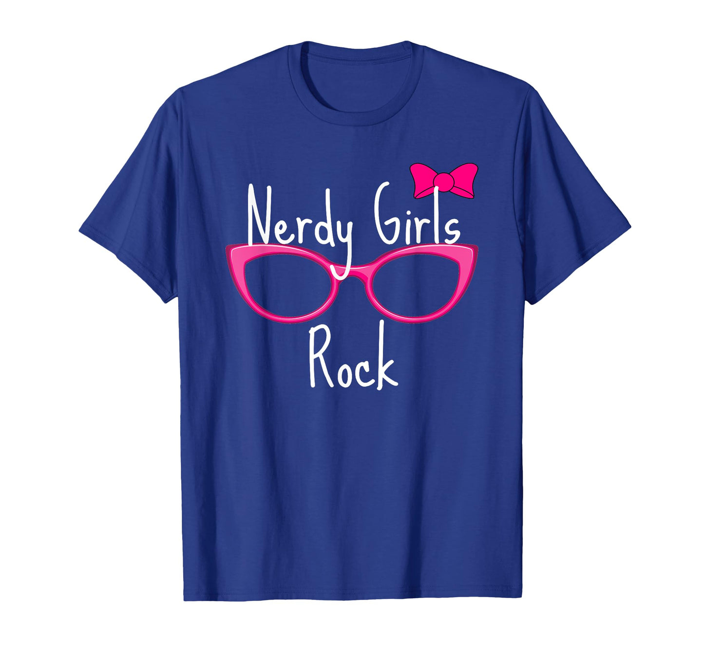 Nerdy Girls Rock T Shirt Gamer Geek Chic Fun Cute Nerd Shirt T-Shirt