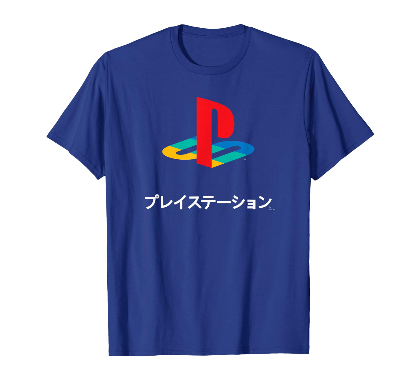 PlayStation Full Color Logo with Kanji Modern Video Game T-Shirt
