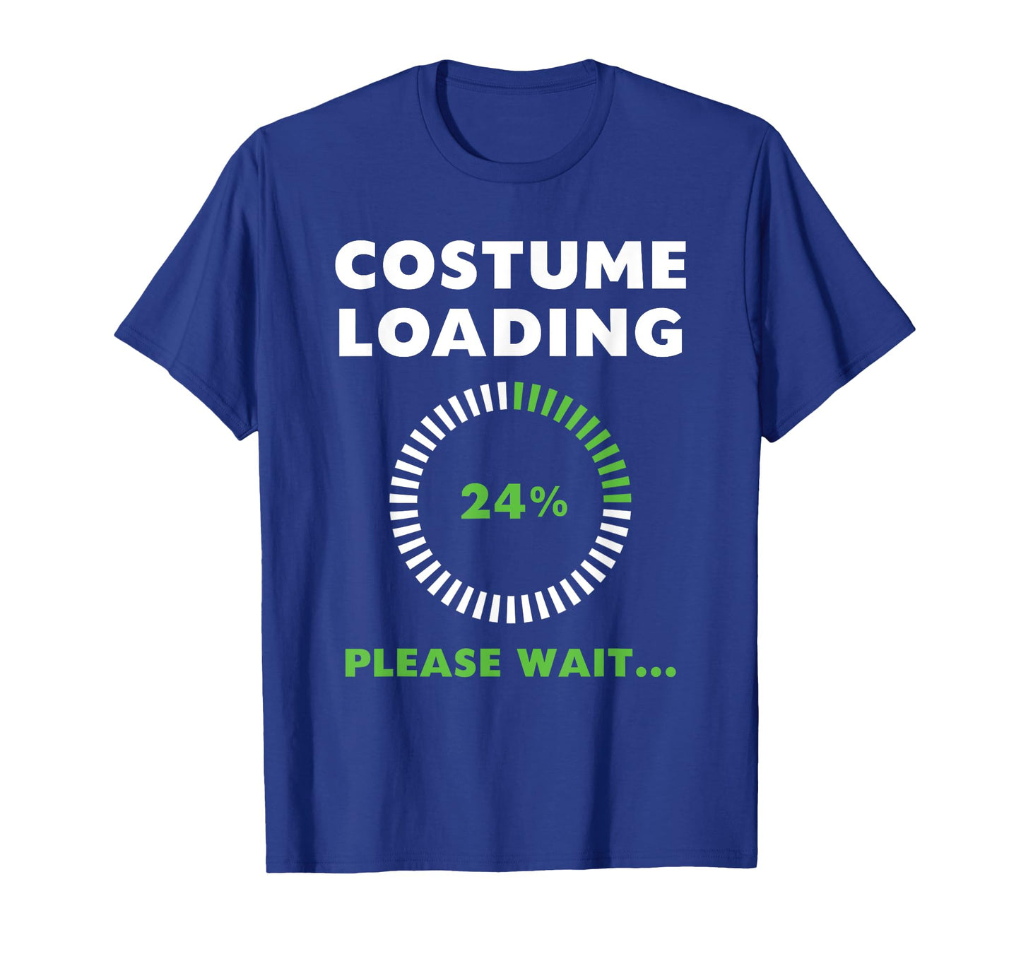 Costume Loading Please Wait Tech Cell Phone Spinning Circle T-Shirt