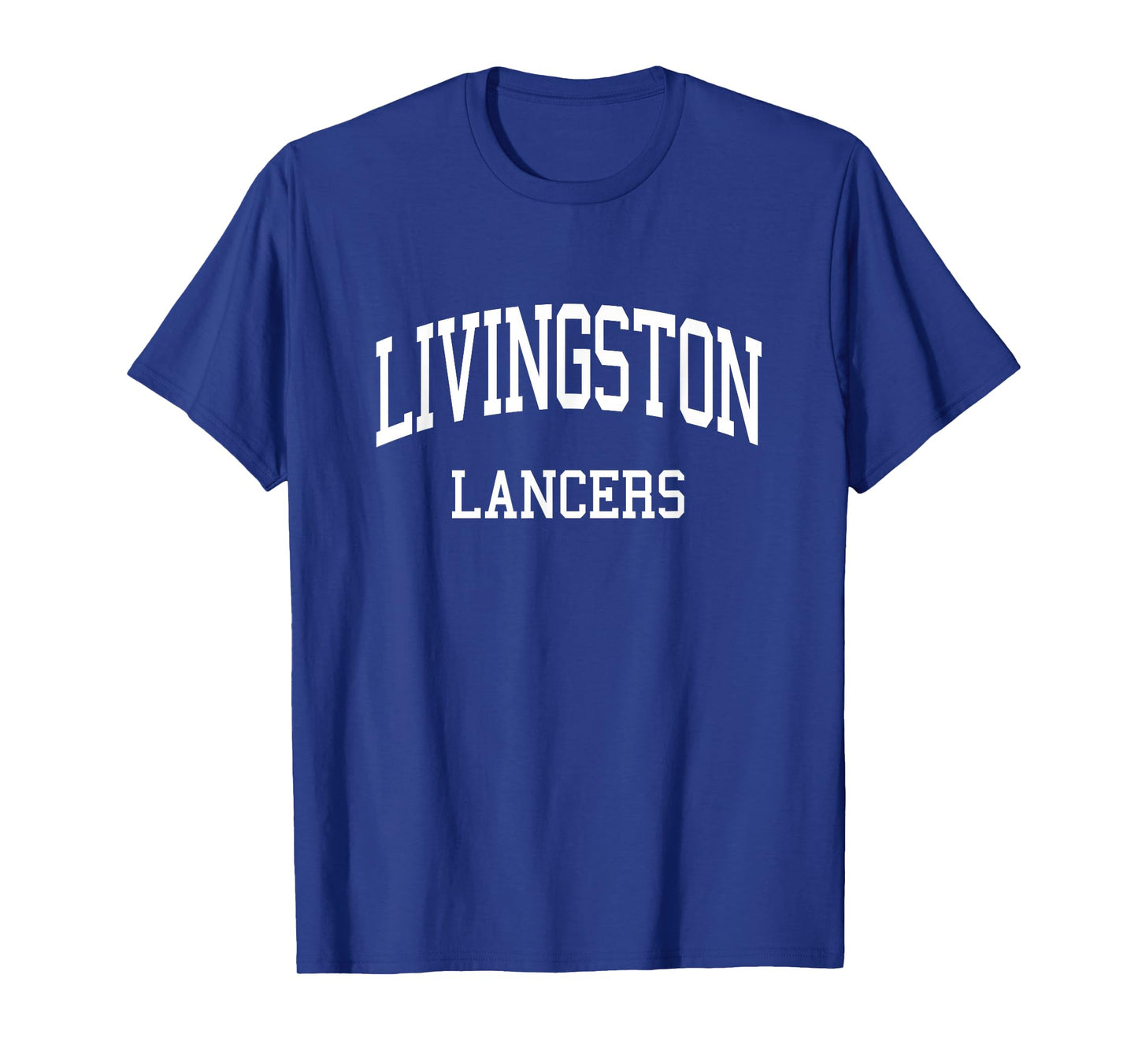 Livingston High School HS Livingston NJ Retro Sports T-Shirt