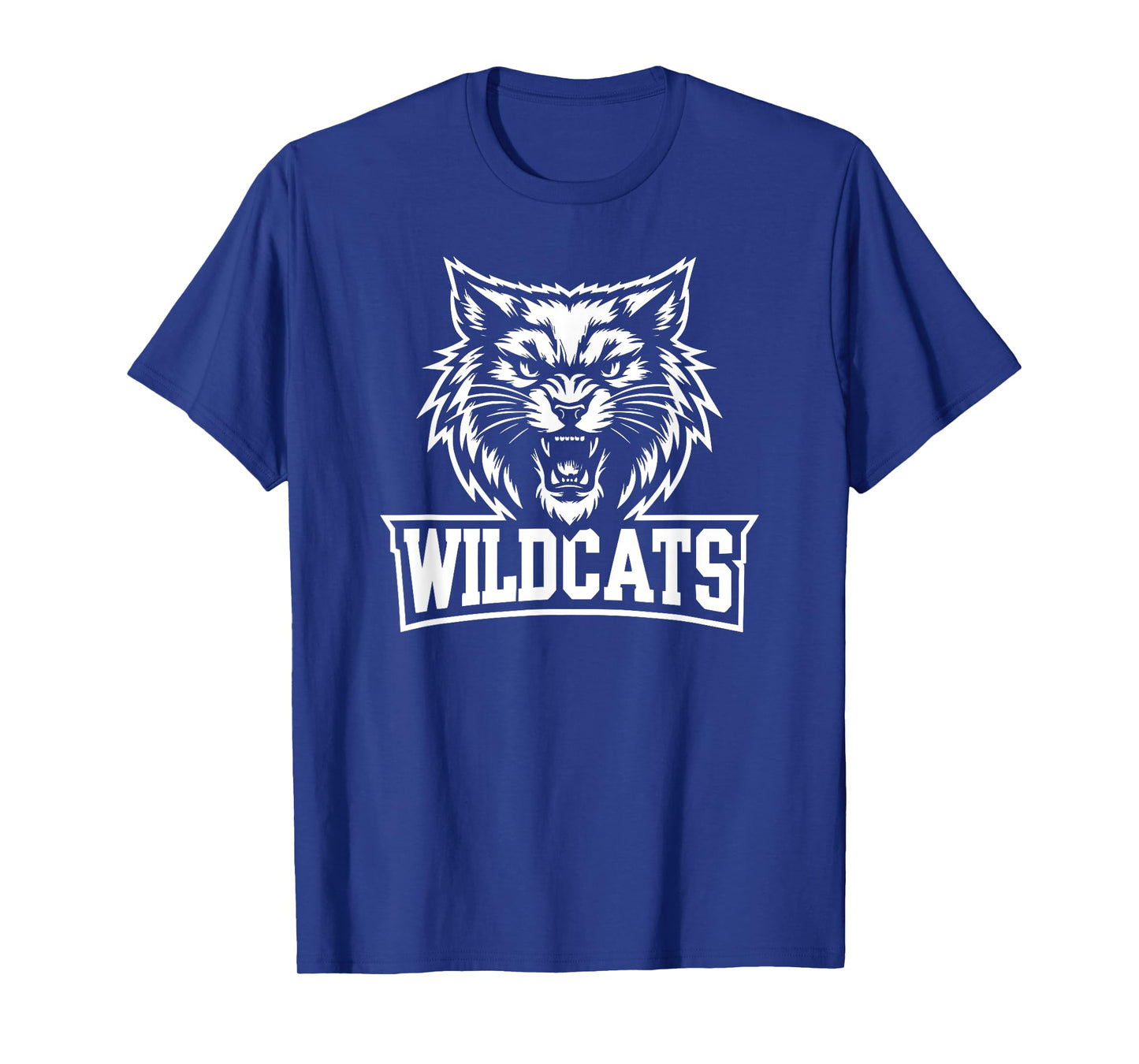 Roaring Wildcats Mascot for Players and Fans of Youth Teams T-Shirt