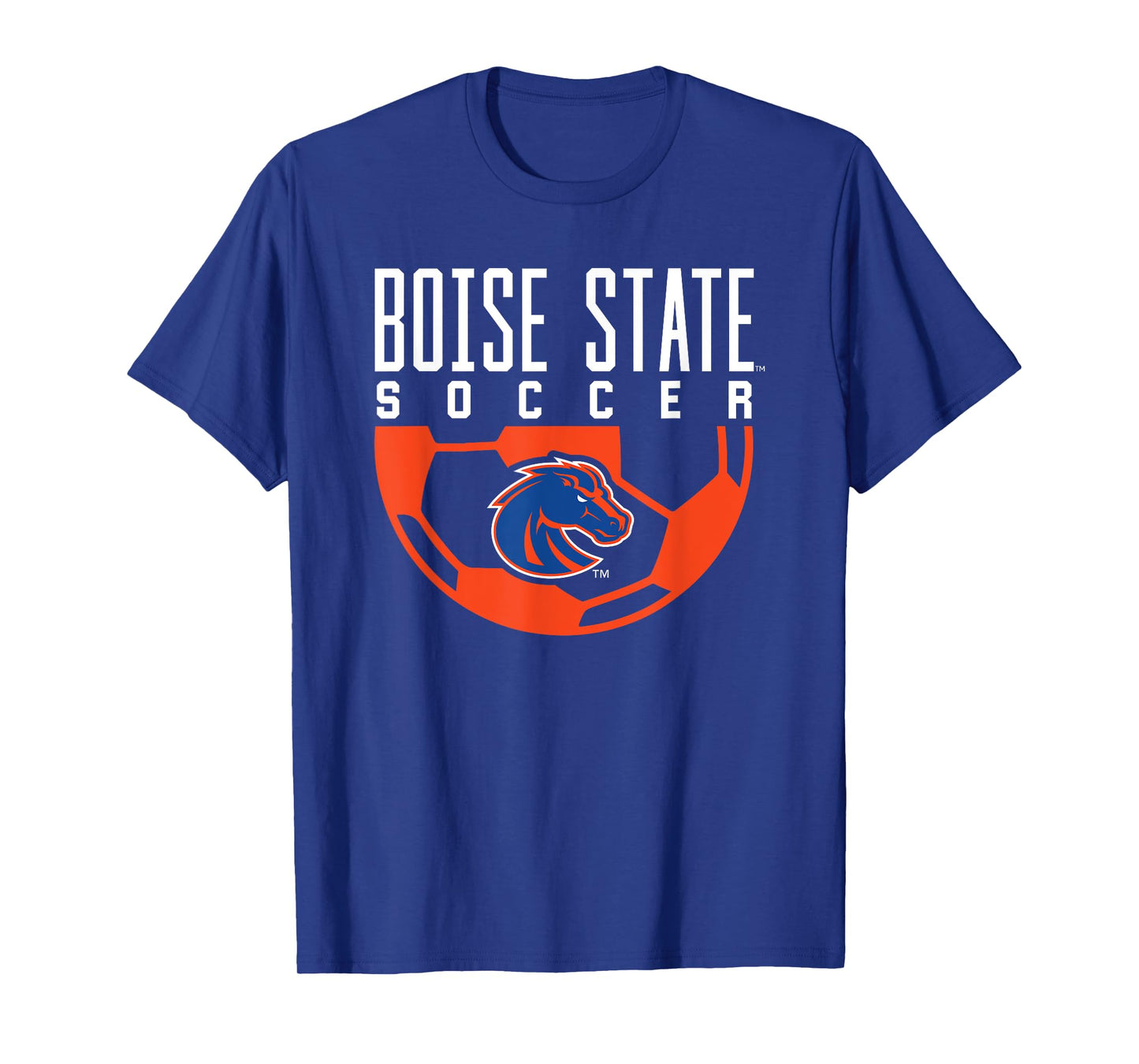 Boise State University BSU Broncos Soccer Arch T-Shirt