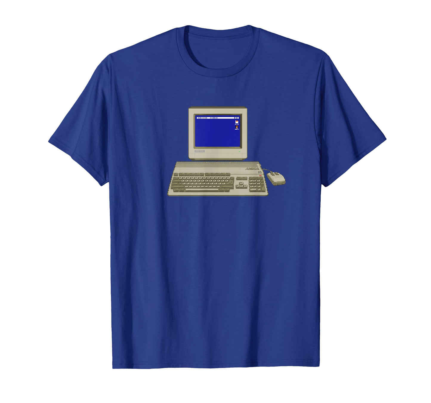 Commodore Amiga 500 Retro Gaming Pixel Art T-Shirt