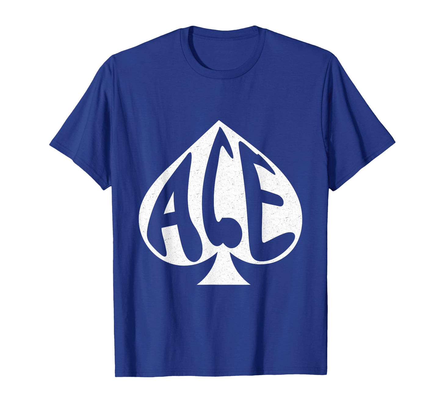 Vintage Ace of Spades Texas Hold'em Playing Card T-Shirt