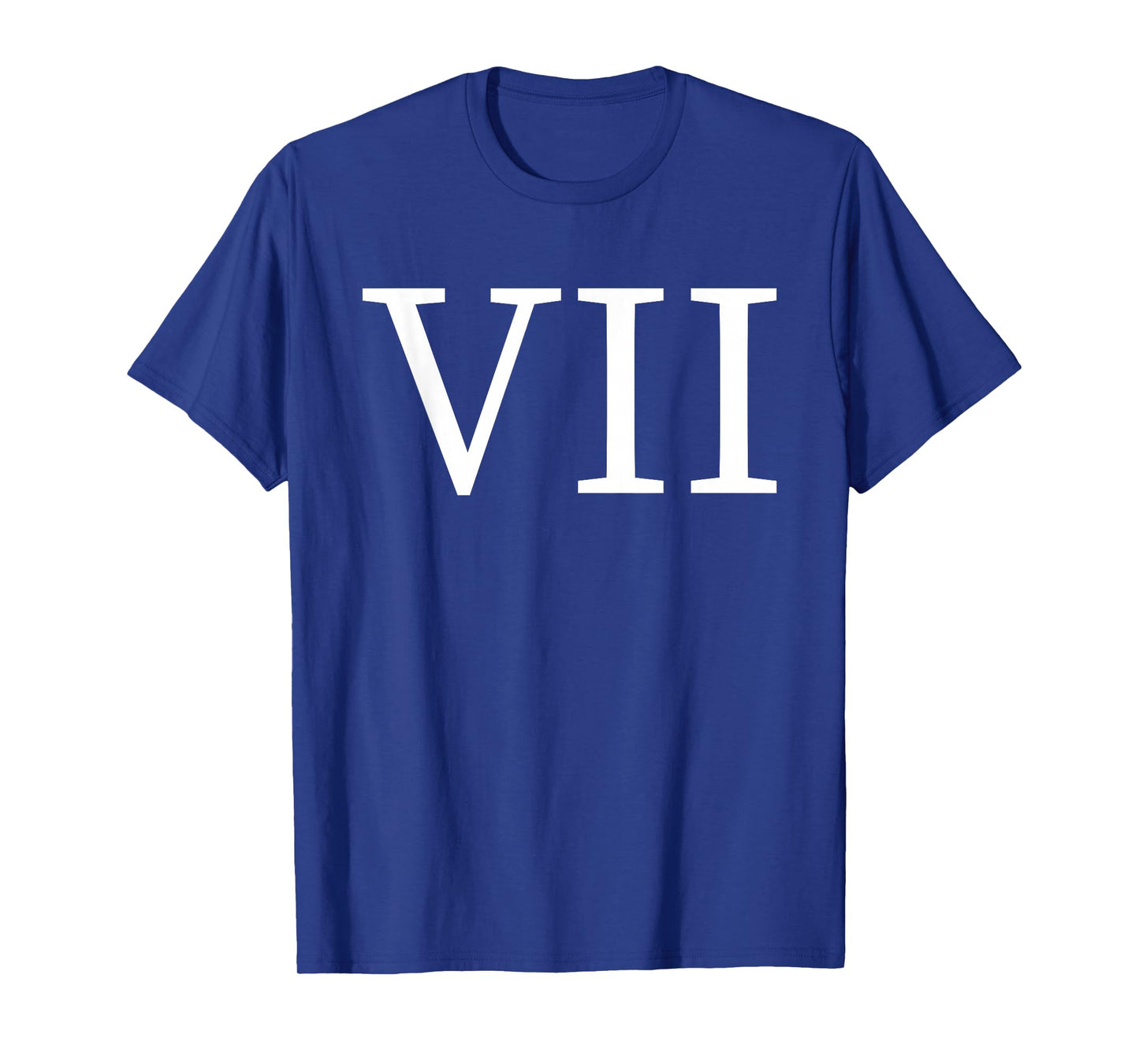 67 Roman Numerals VII Funny Six Seven Meme 6 7 Matching T-Shirt
