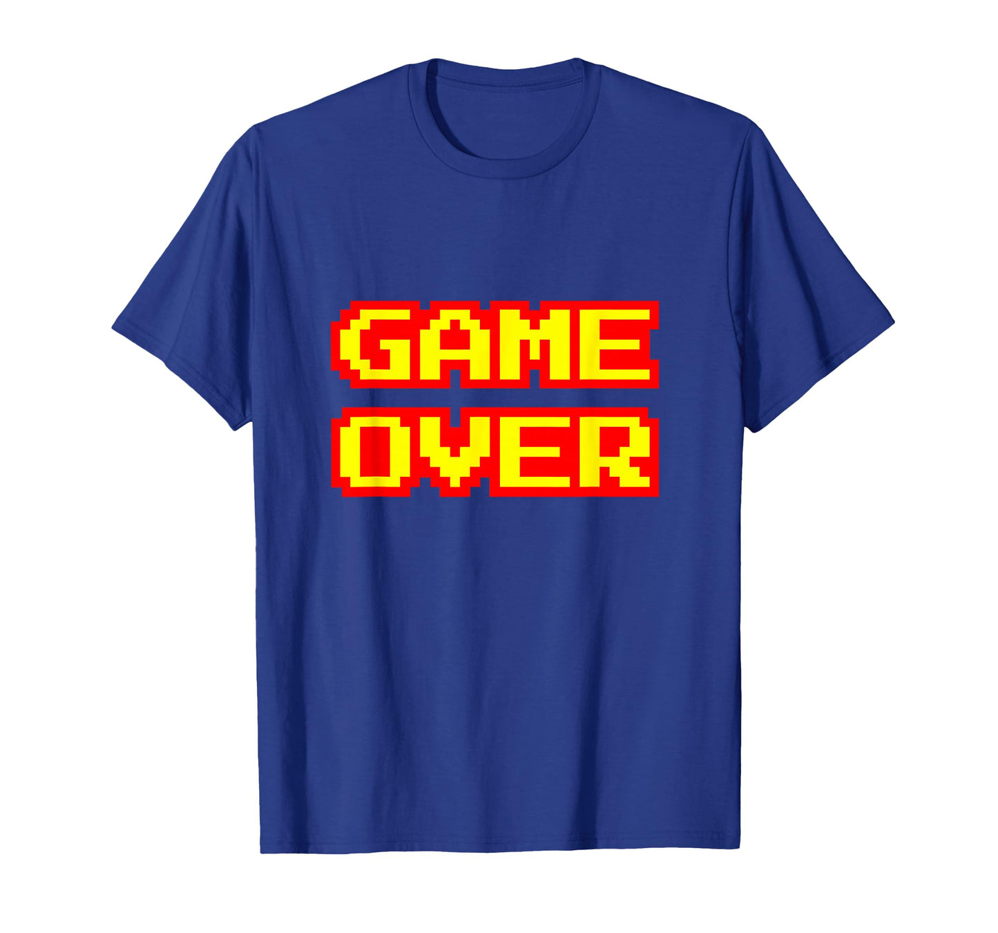 Game Over Vintage Retro Arcade Video Games Gaming Gift T-Shirt