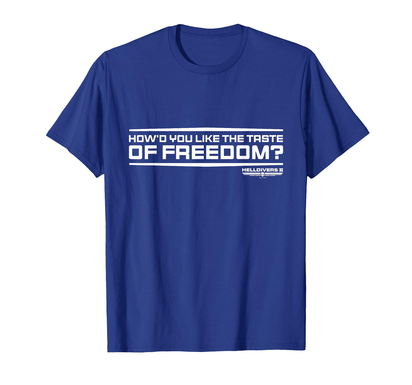 Helldivers 2 Sony PlayStation Video Game Taste Of Freedom T-Shirt