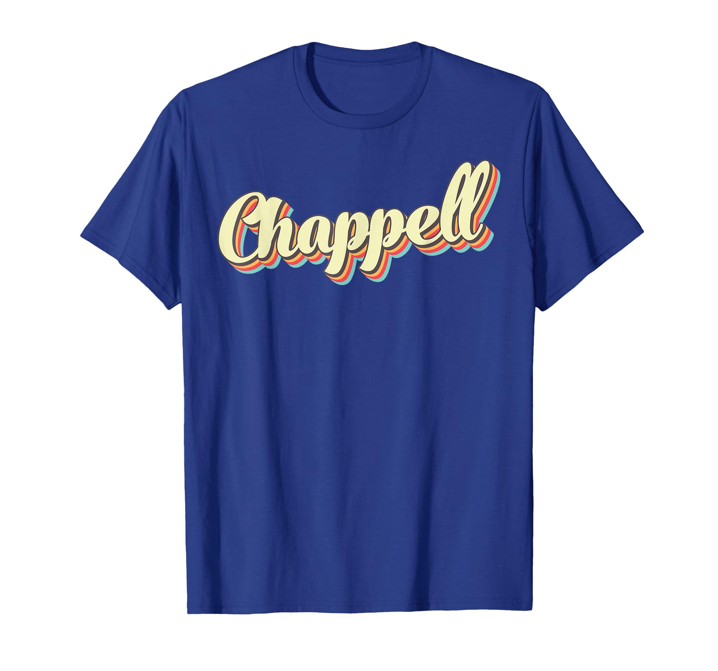 Chappell TShirt Retro Art Baseball Font Vintage T-Shirt