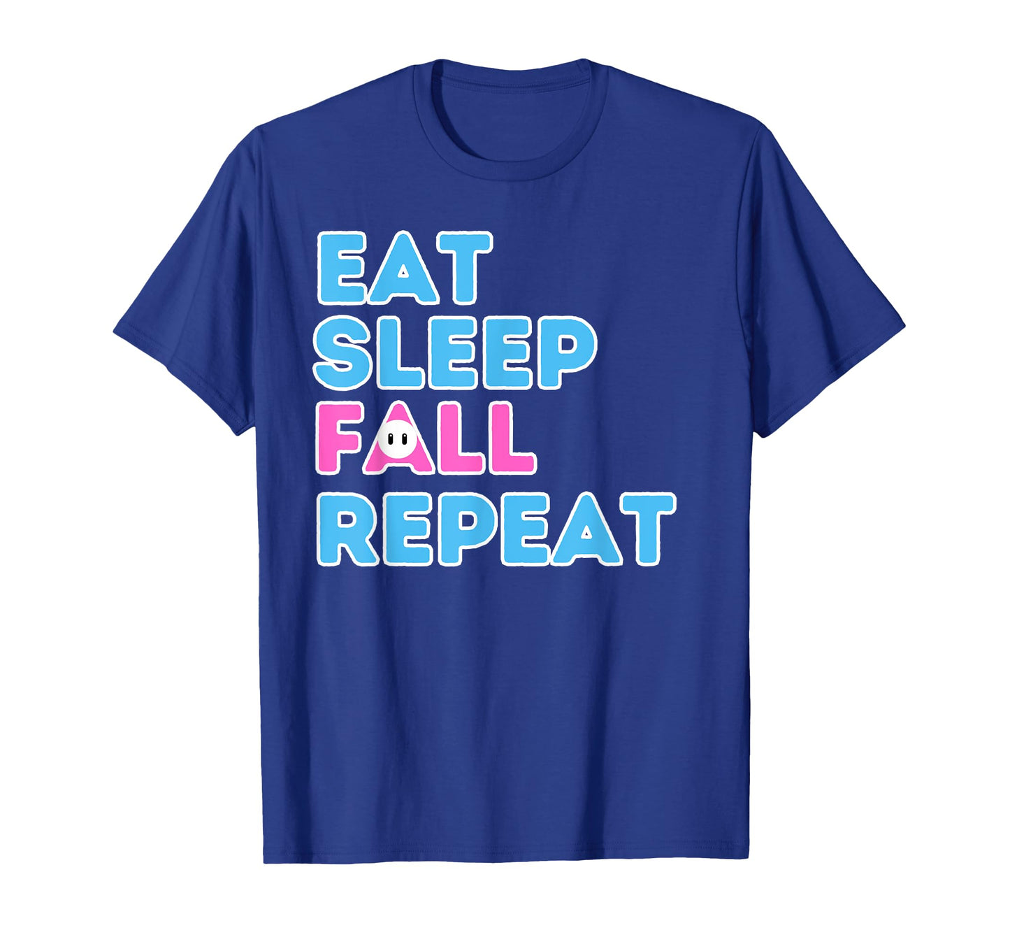 Eat Sleep Fall Repeat Video Game Guys Video Gamer T-Shirt