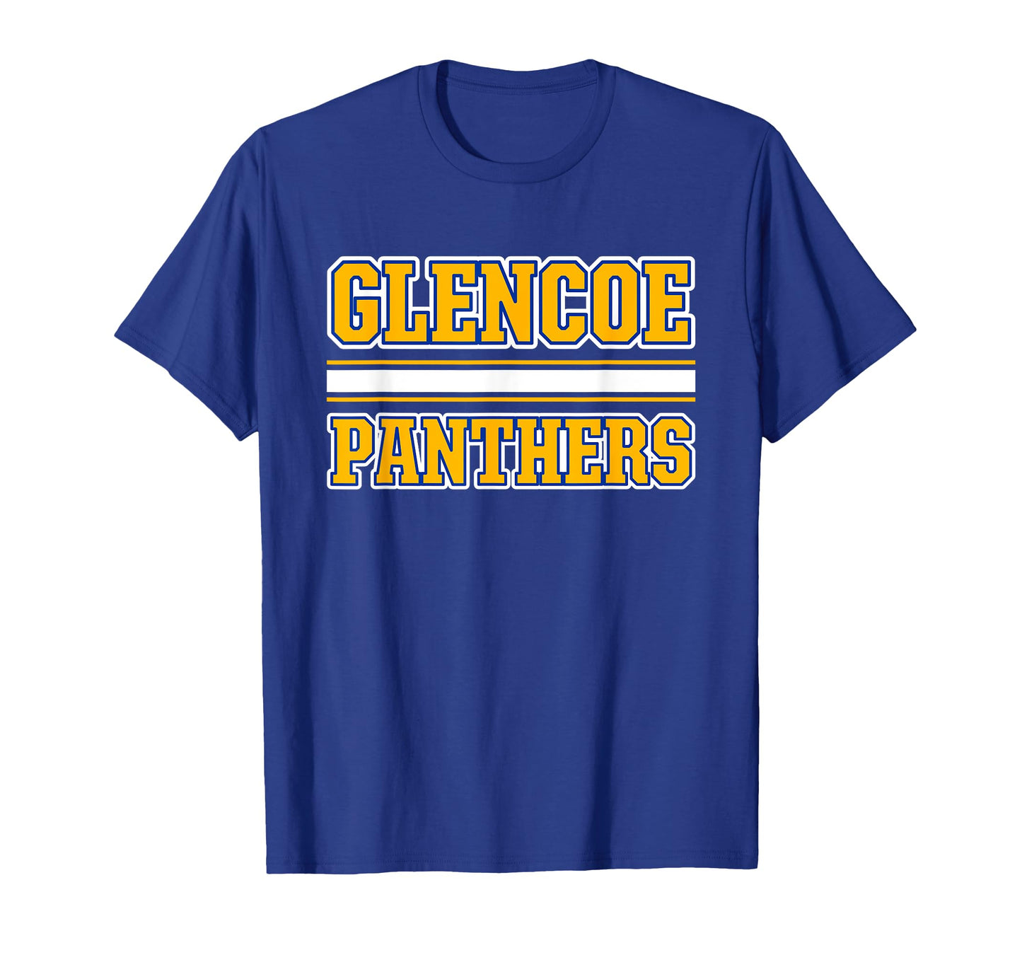 Glencoe Panthers Horizontal Stripes T-Shirt
