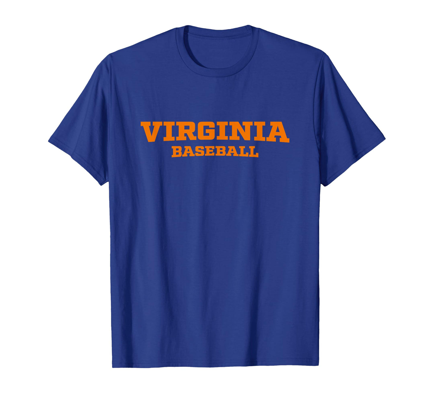 Virginia Baseball Block Font T-Shirt