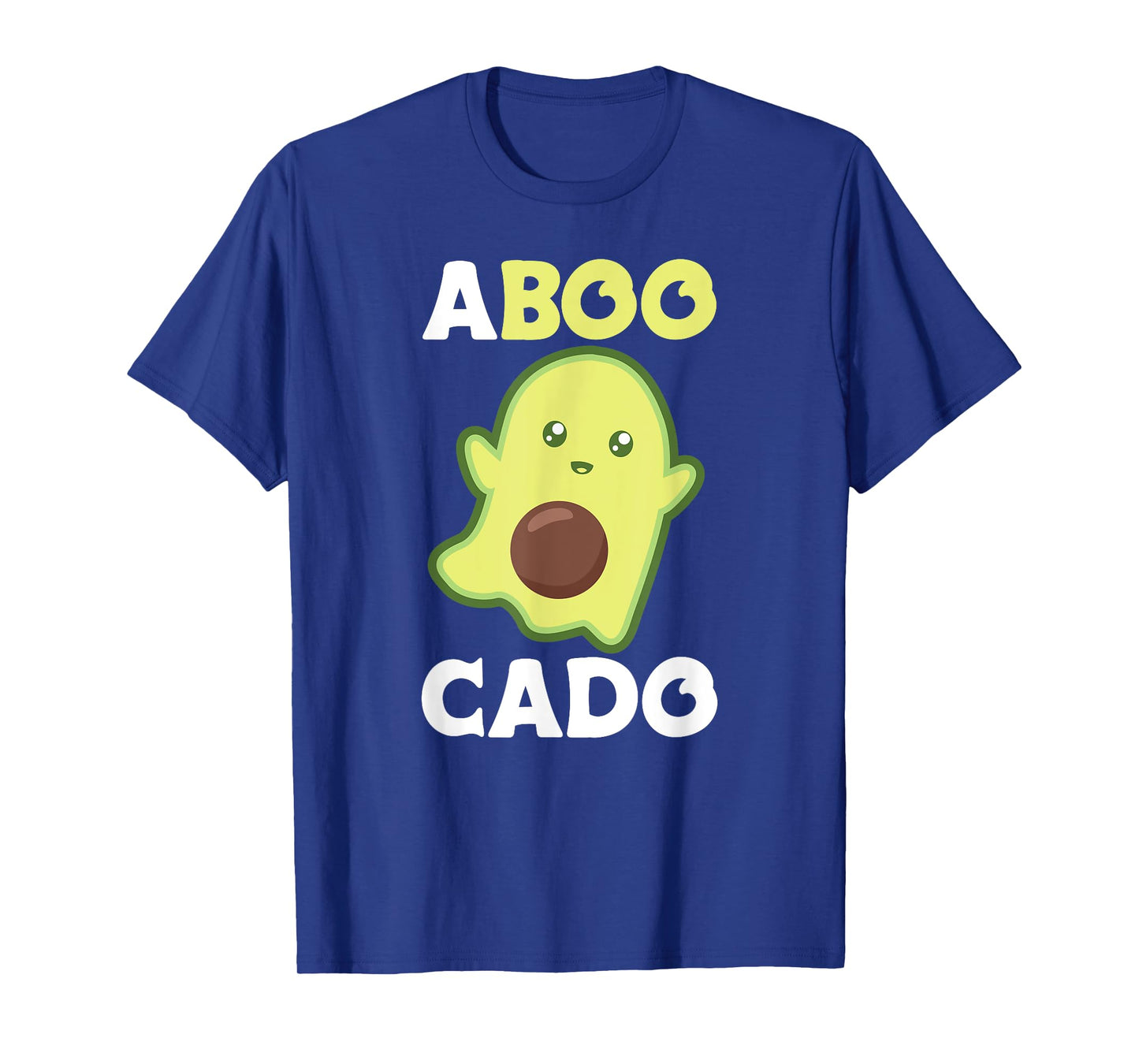 Avocado Ghost For Halloween Funny Avocados Pun T-Shirt