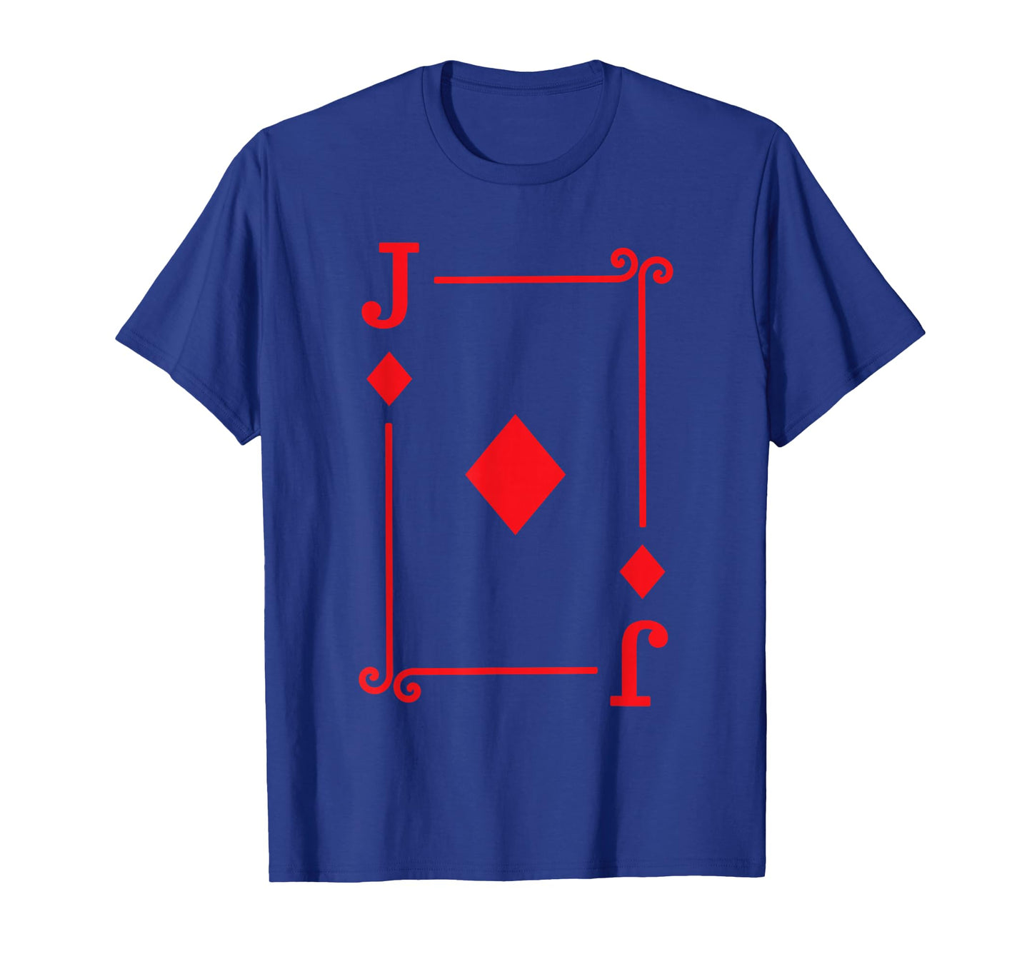 Playing Cards Costume - Jack Diamonds Card - Jack Card T-Shirt