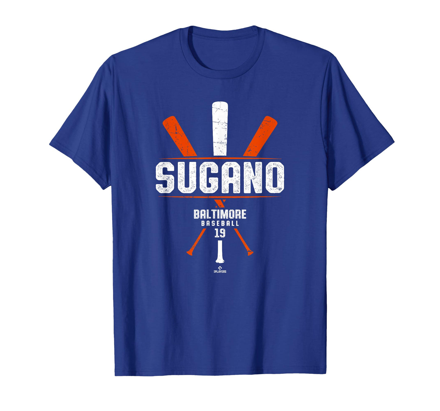 Vintage Baseball Bat Gameday Tomoyuki Sugano Baltimore T-Shirt