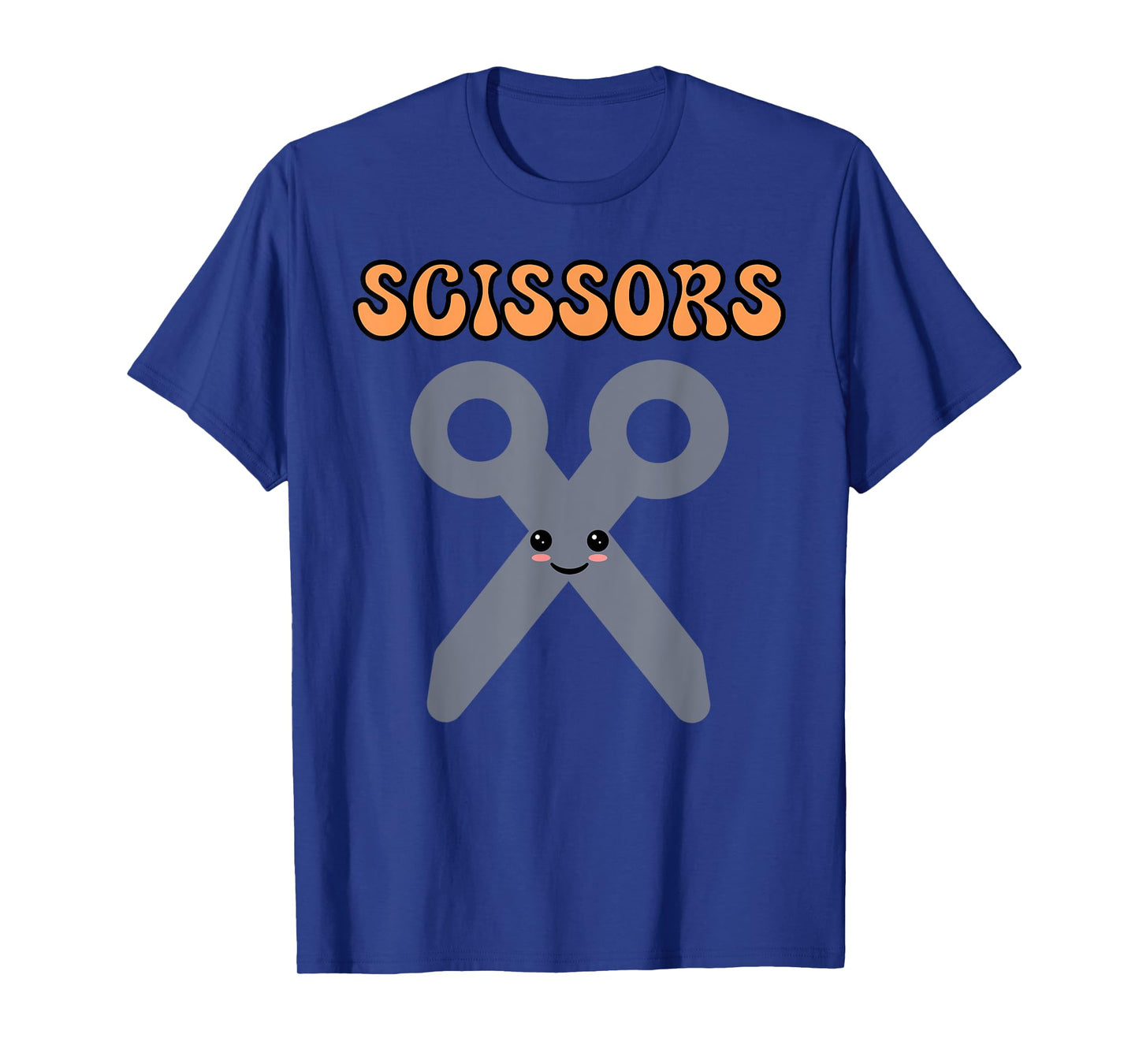 Rock Paper Scissors Halloween Funny Matching Costume Kids T-Shirt