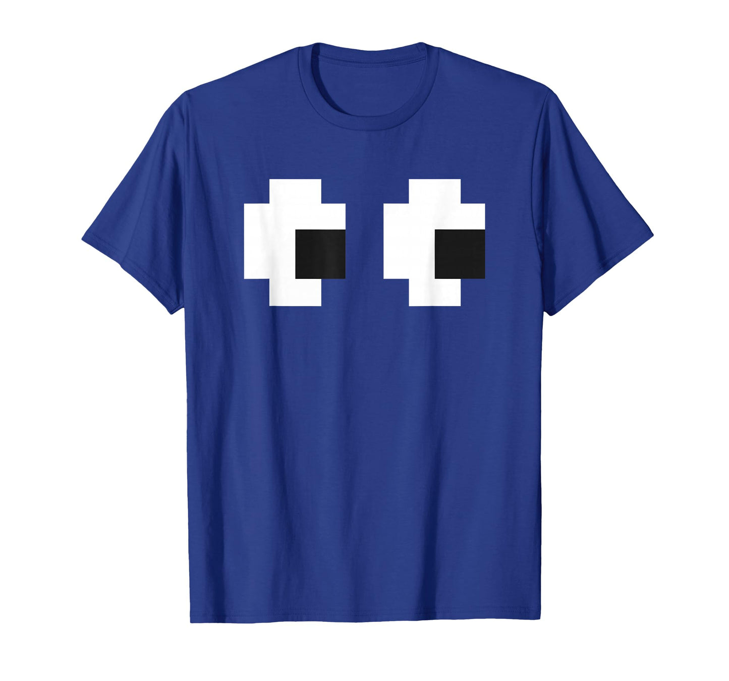 Retro Arcade Game Ghost Blue T-Shirt