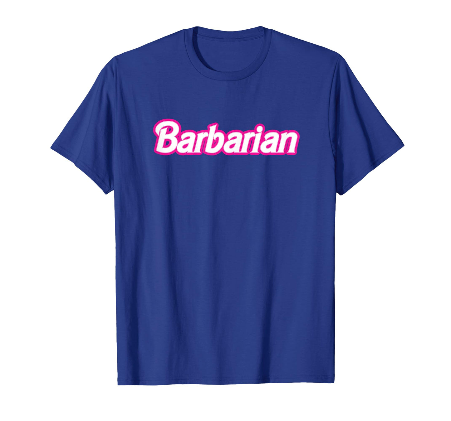 Love The Pink Barbarian Pink Retro T-Shirt