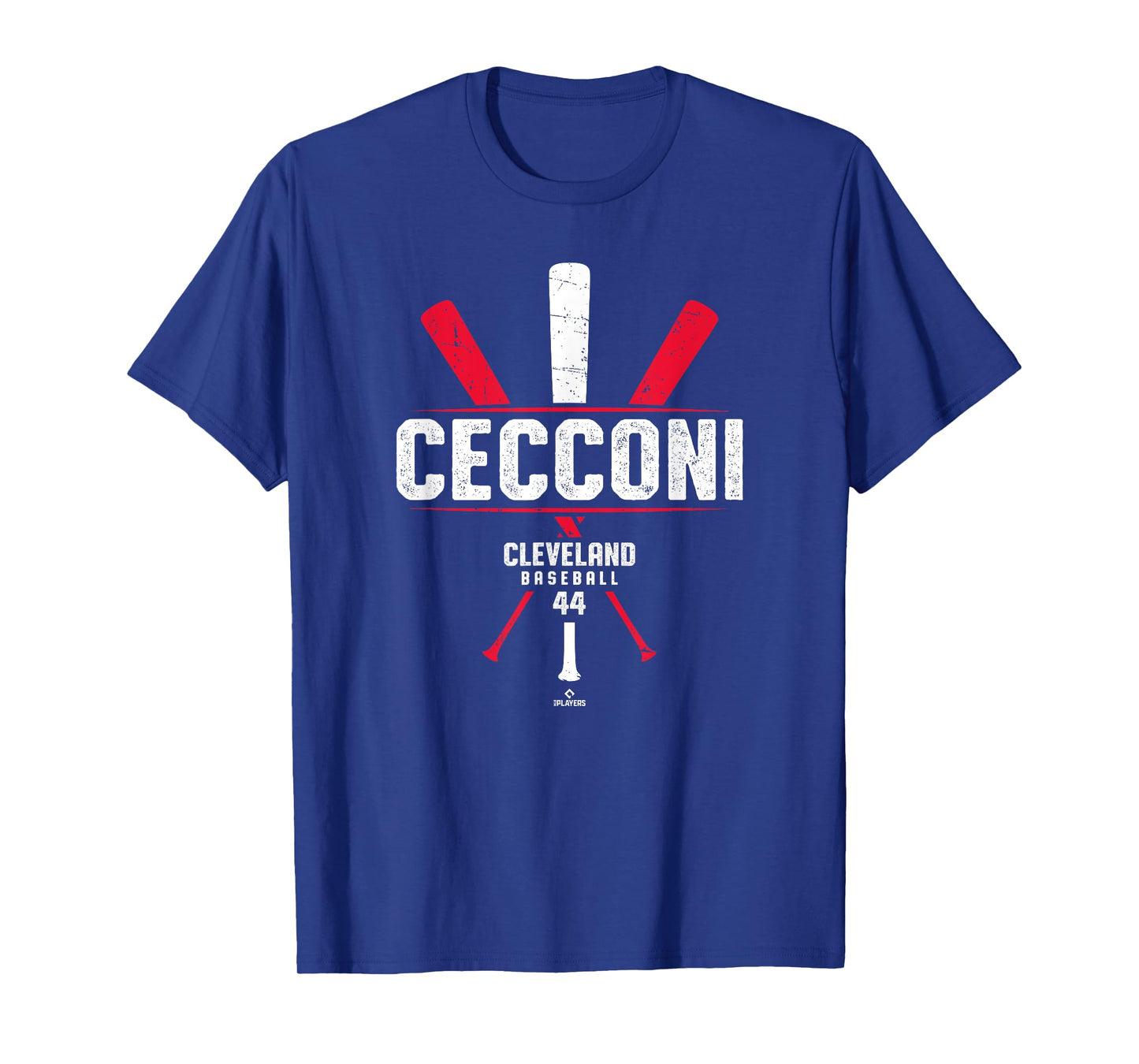 Vintage Baseball Bat Gameday Slade Cecconi Cleveland T-Shirt